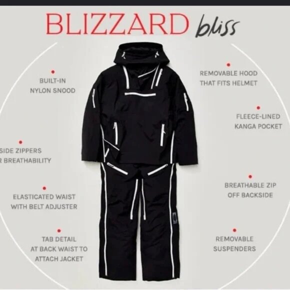 Free People Movement Blizzard Bliss Shell Jacket Womens S Snowboarding Skiing - Picture 2 of 6